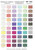 Tulle & Netting Color Card