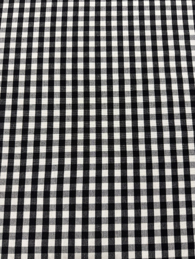 Checkmate Cotton Fabric – Classic Pattern in 1 Timeless Color