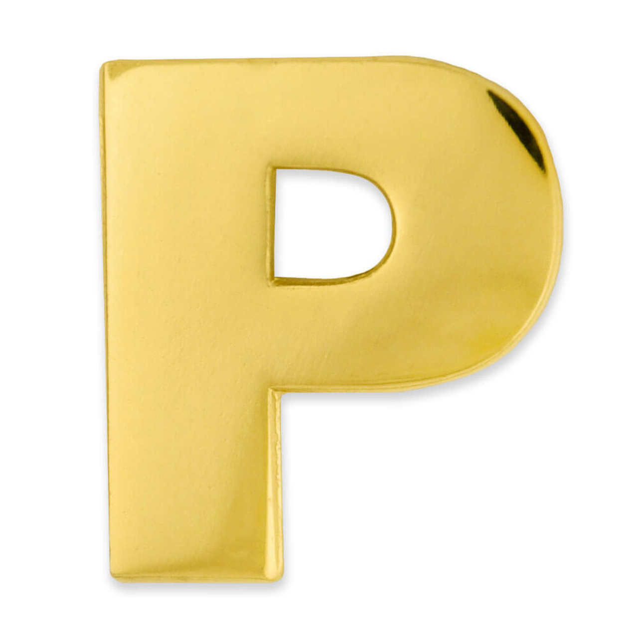 Gold S Pin | Gold | Initial Pins by PinMart