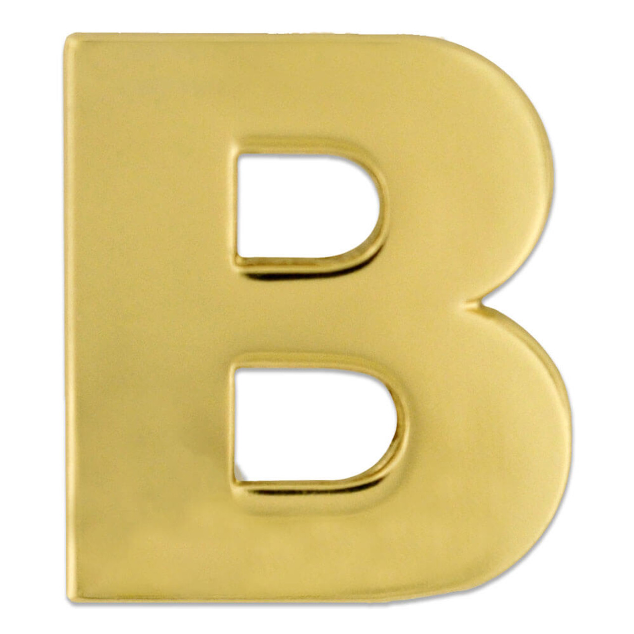 Gold B Pin | Gold | Initial Pins by PinMart