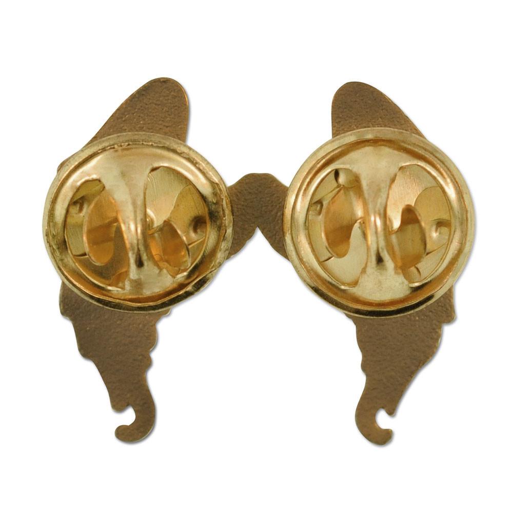 Antiqued Angel Wings Pin | PinMart