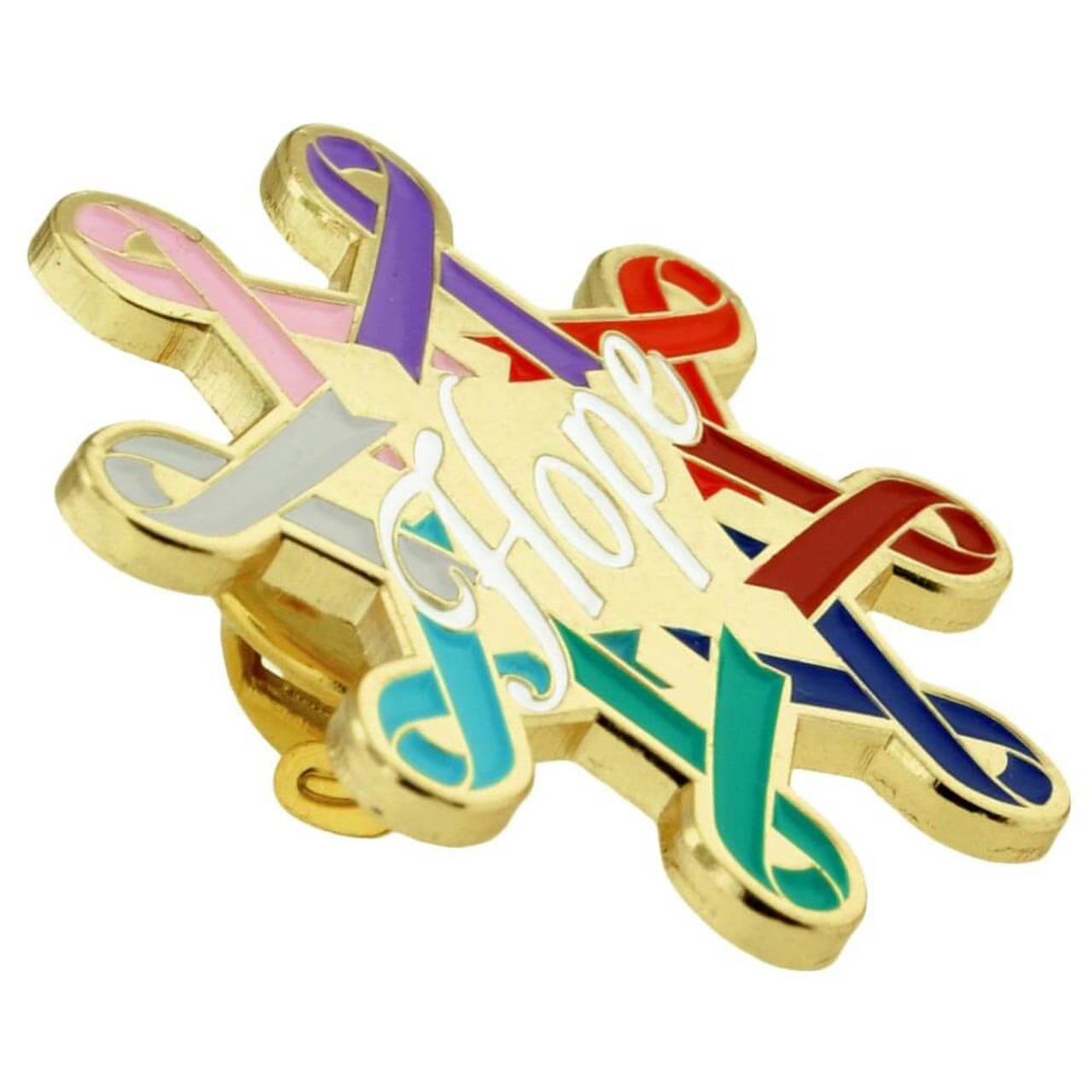 Awareness Ribbons Hope Pin | PinMart