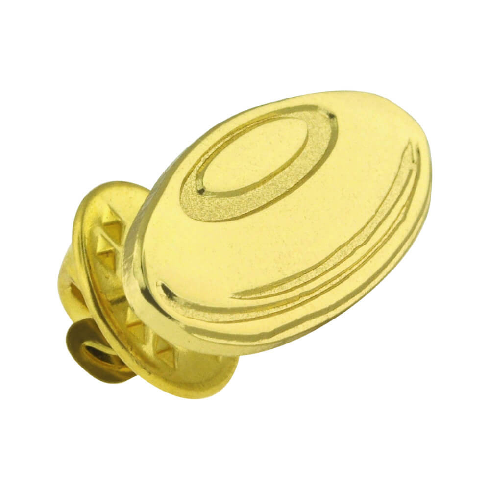Gold Frisbee Chenille Pin | PinMart