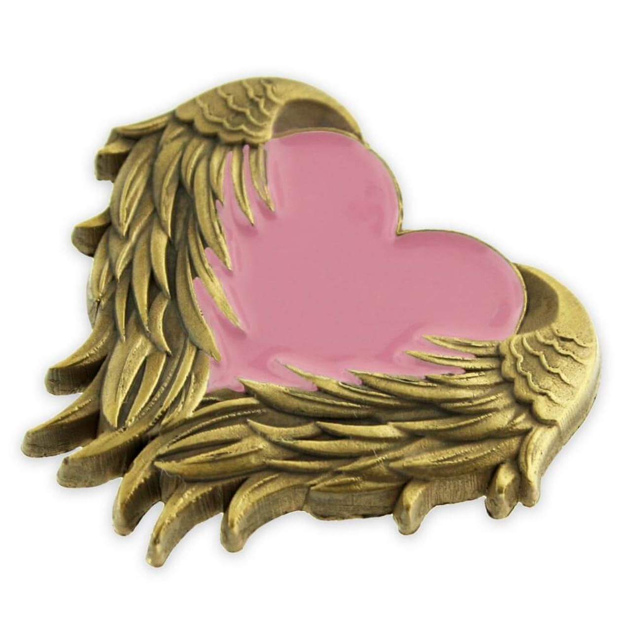 PinMart Pinmart's Think Pink Word Bubble Breast Cancer Awareness Enamel Lapel Pin