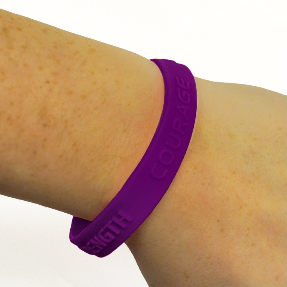 Purple Wristband | PinMart