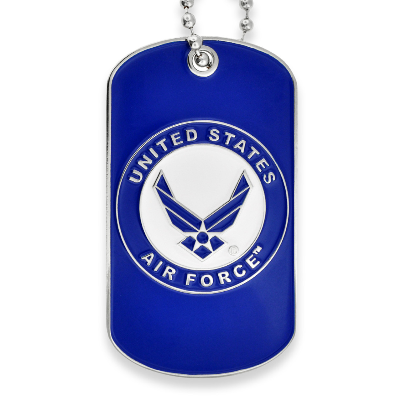 Officially Licensed Engravable U.S Air Force Dog Tag | PinMart