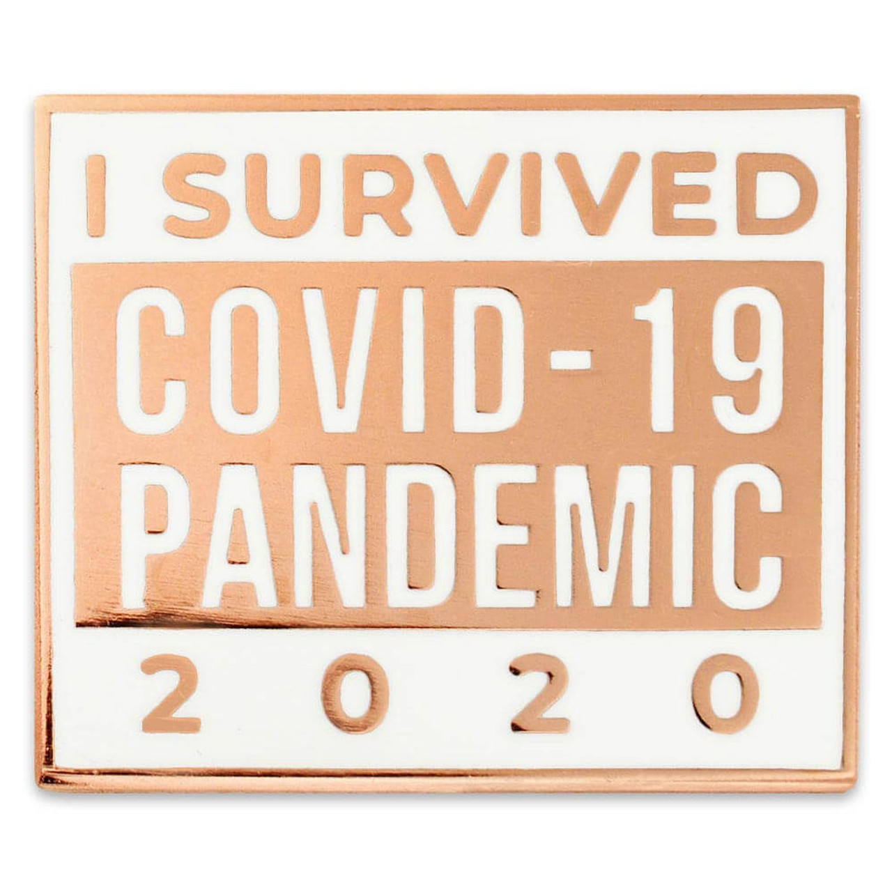 I Survived 2020 Wood Pin