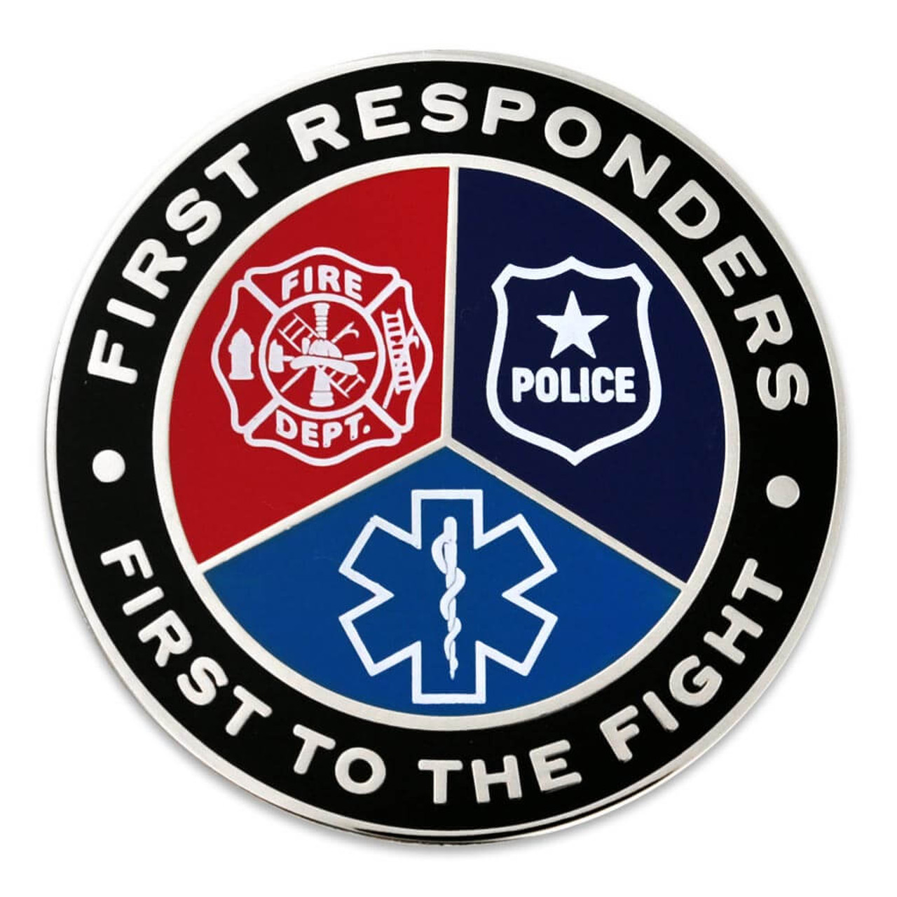 First Responders First To Fight Lapel Pin