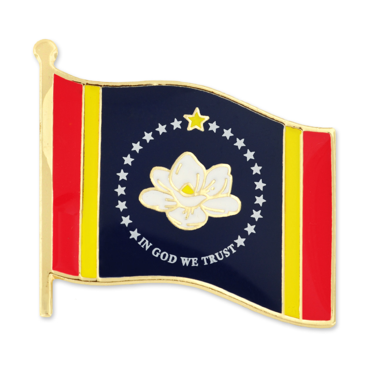 Mississippi State Mascot Pin
