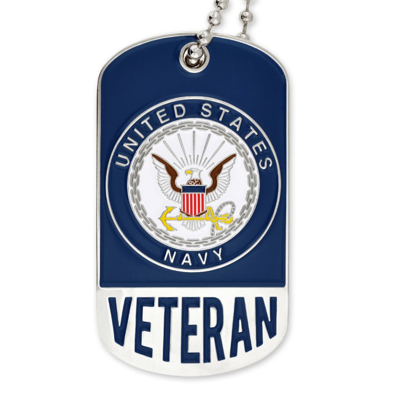 Officially Licensed Engravable U.S. Coast Guard Dog Tag