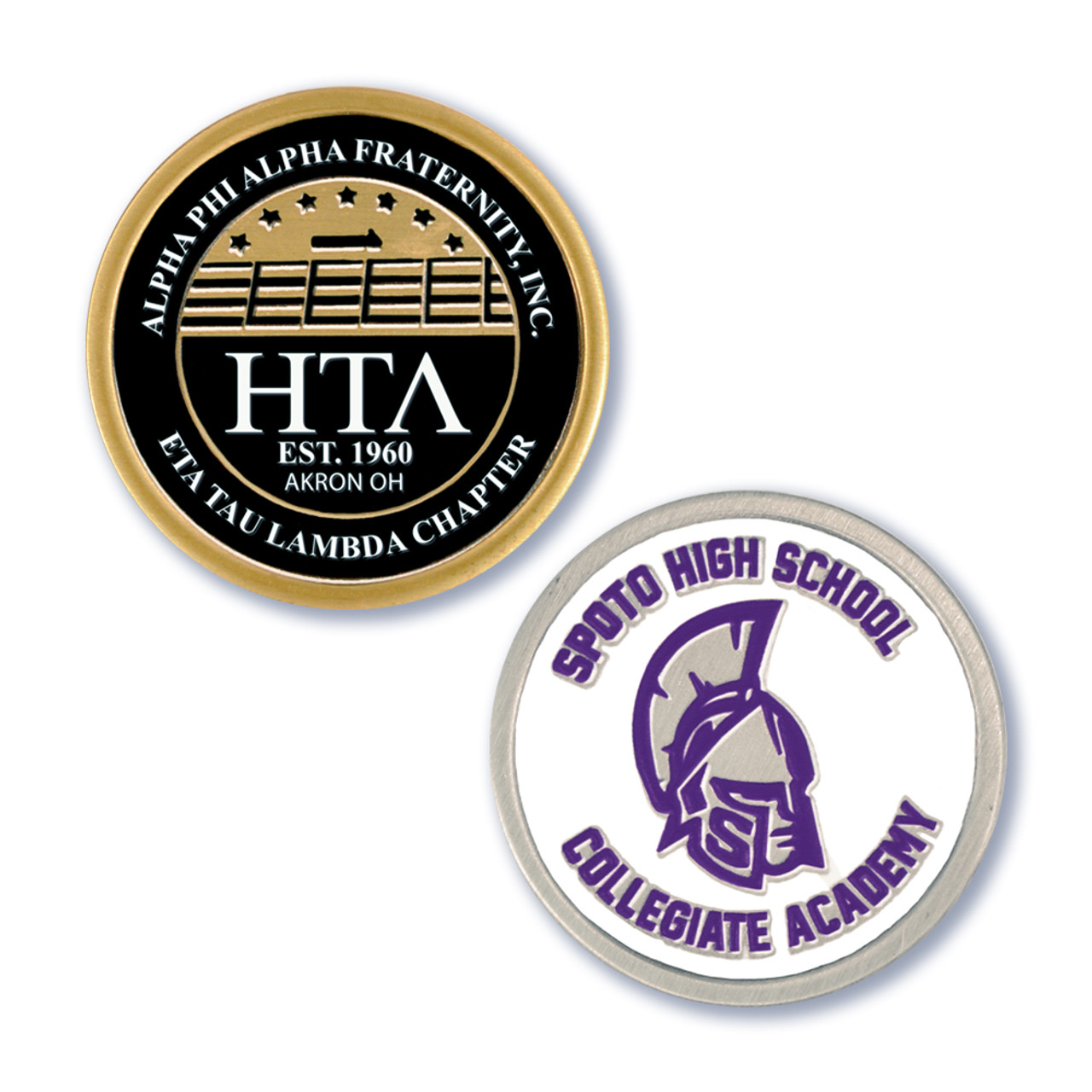 School Lapel Pins, Custom Made Pins