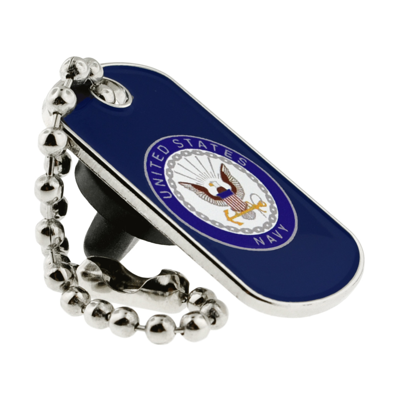 Officially Licensed U.S. Navy Dog Tag Pin - PinMart