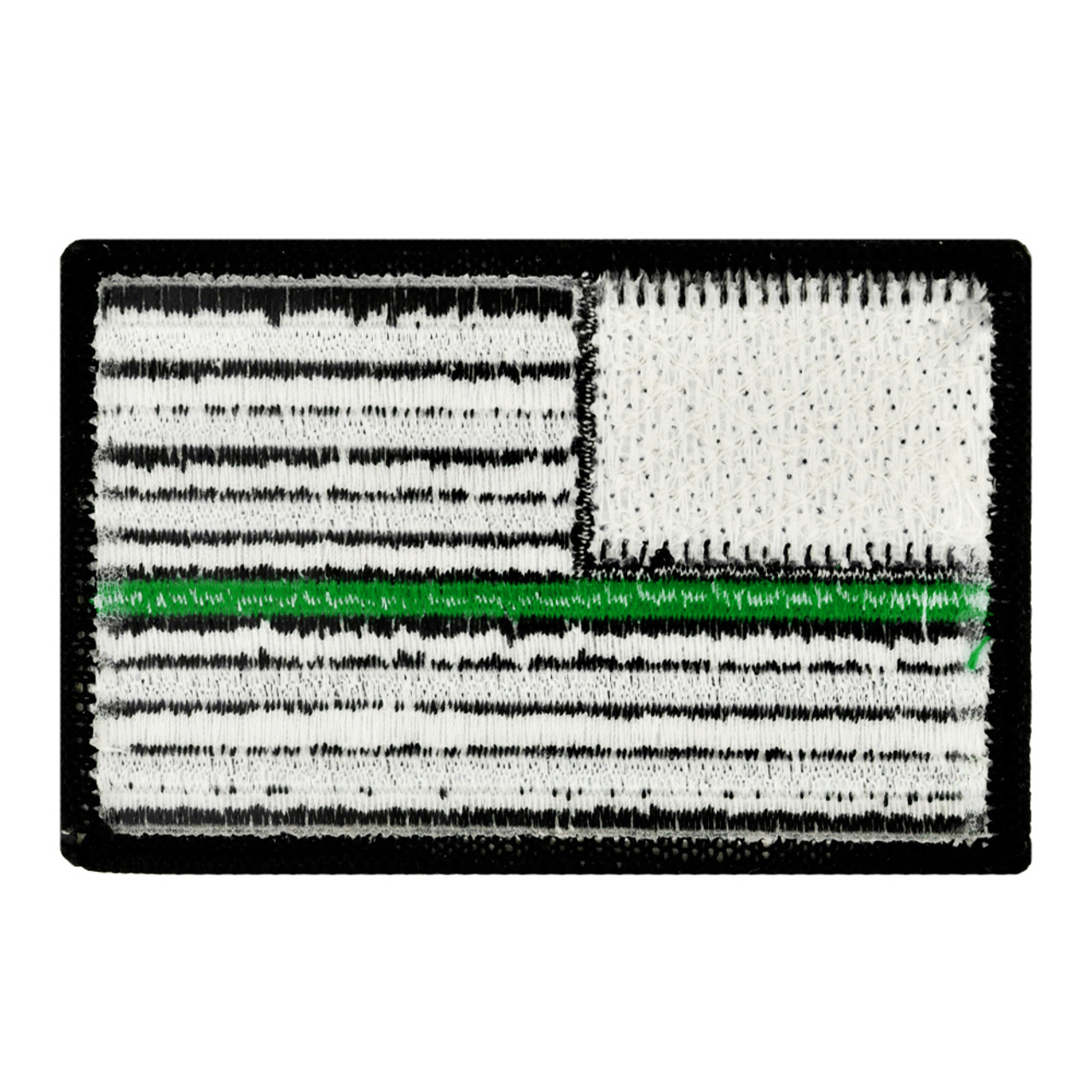 Thin Green Line American Flag Reversed Patch
