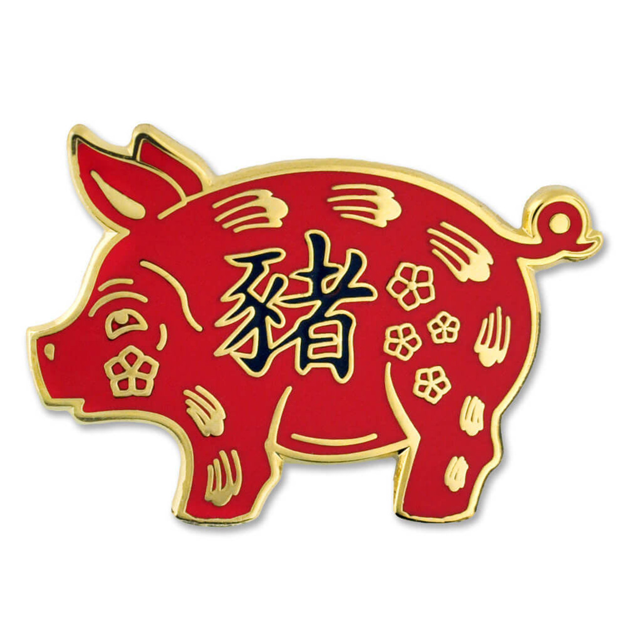 Chinese Zodiac Pin Year of the Pig PinMart