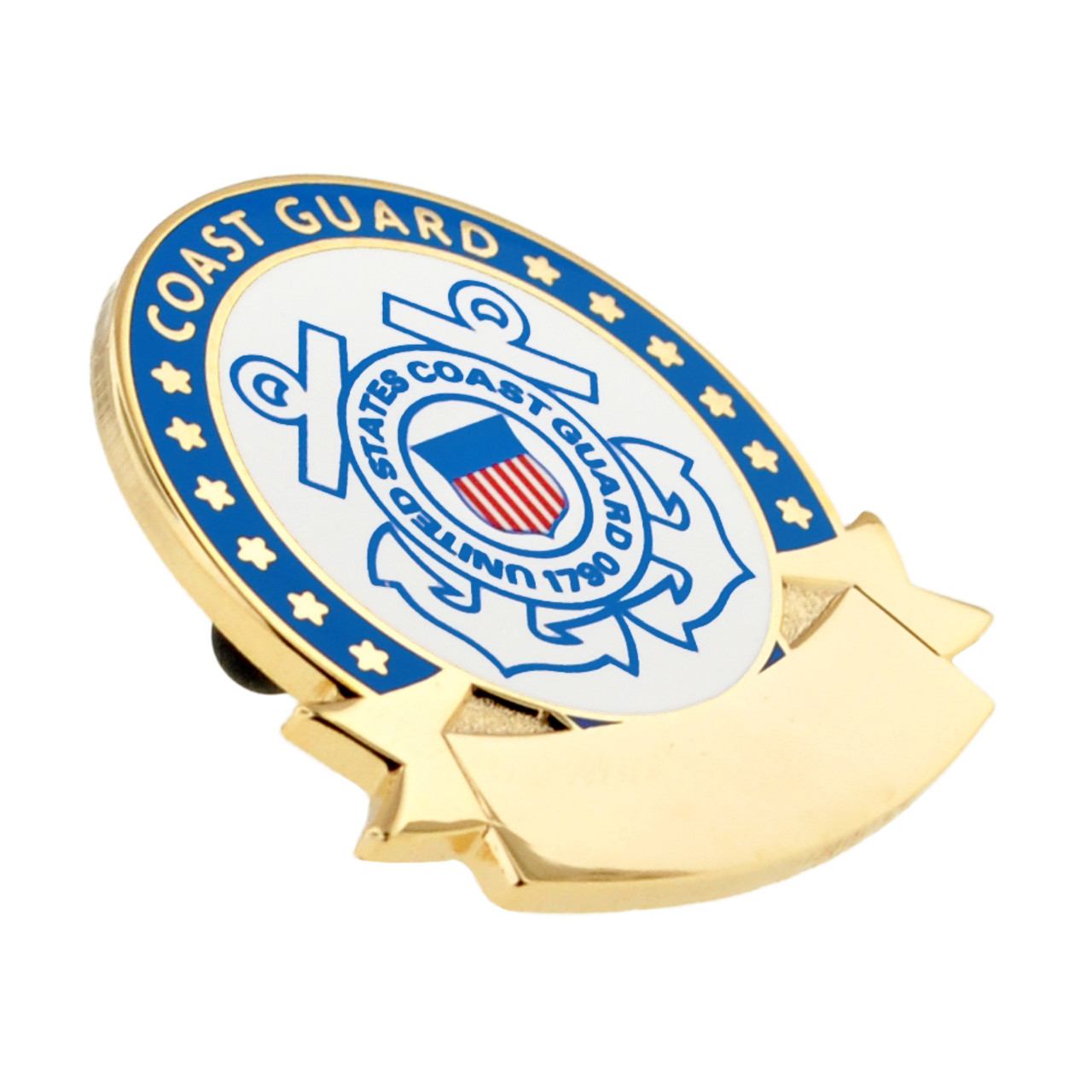 Officially Licensed Engravable U.S. Coast Guard Pin | PinMart