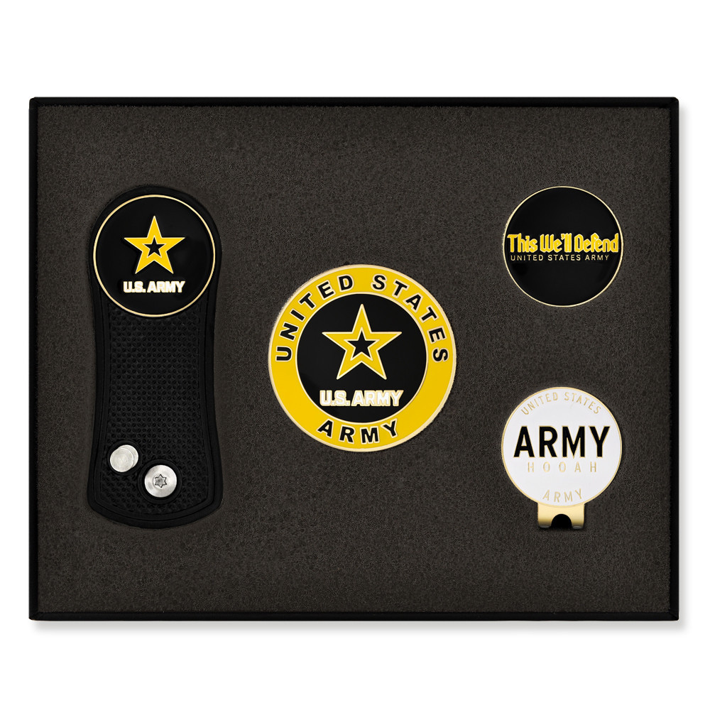 Officially Licensed U.S. Army 6-PC Golf Gift Set - PinMart