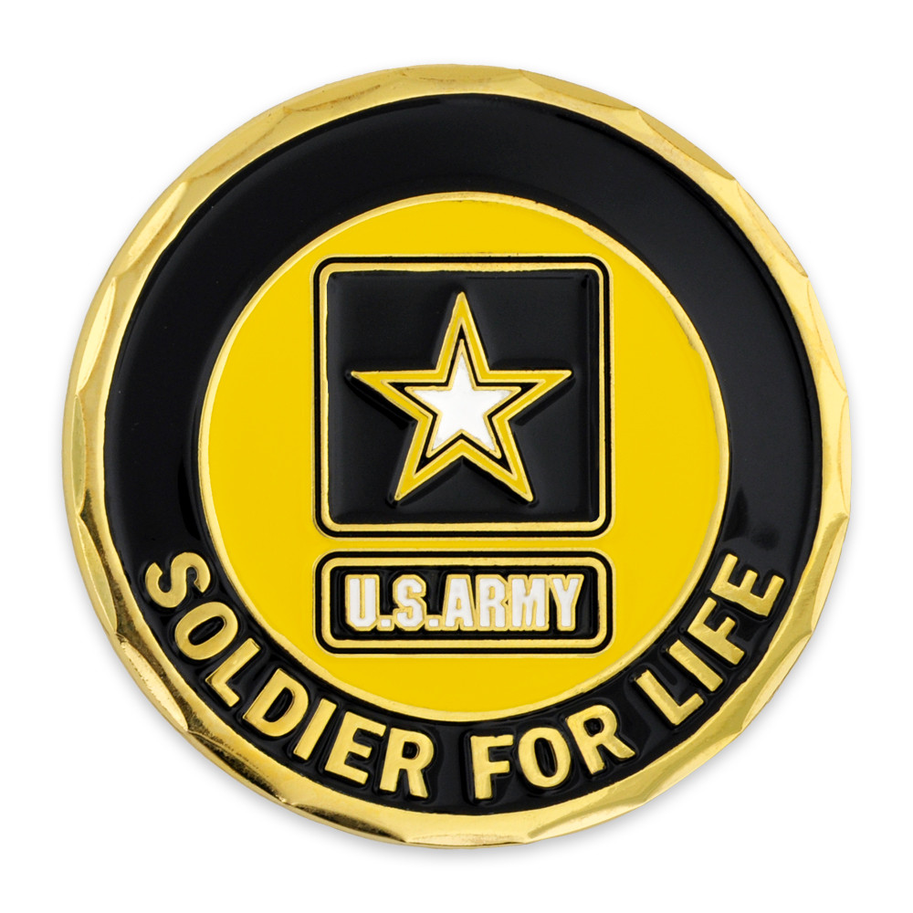 Licensed U.S. Army Soldier for Life Coin | PinMart