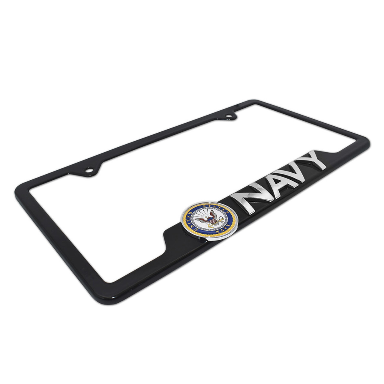 Officially Licensed US Navy 3D License Plate Frame | PinMart