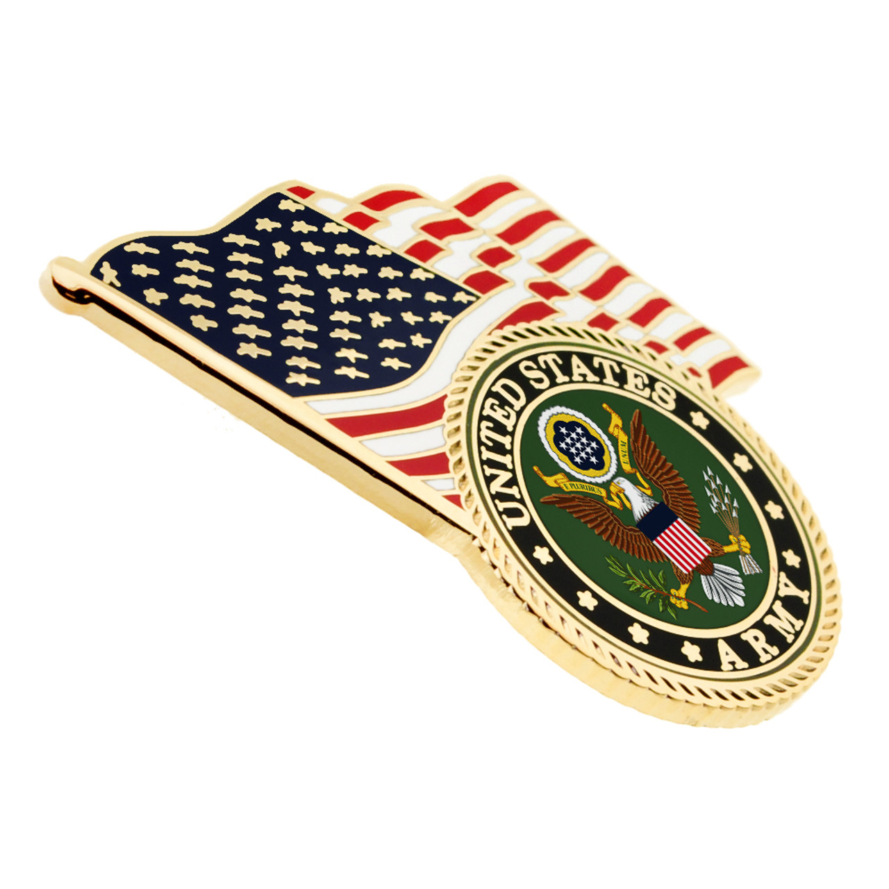 Officially Licensed U.S. Army Veteran 4-Pin Set PinMart