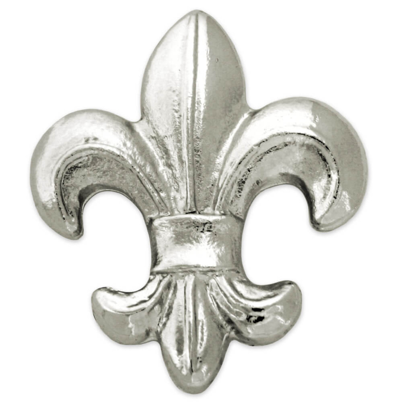 Tibetan Silver Buttons - Fleur de Lis 25 pieces