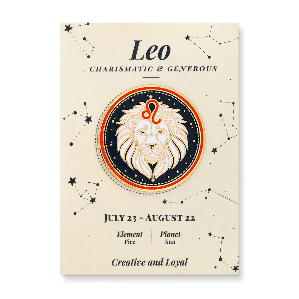 Zodiac Pins on Cards