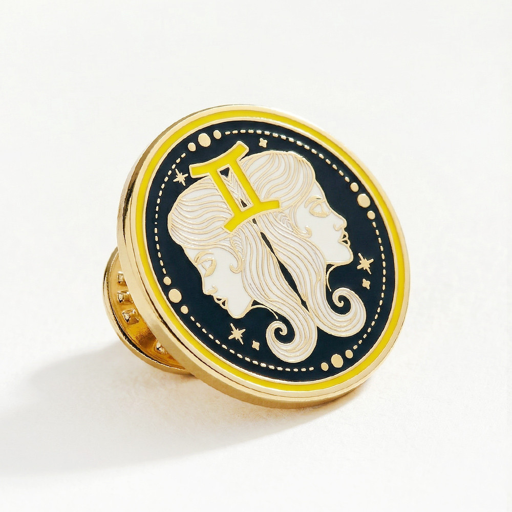 Zodiac Pins on Cards