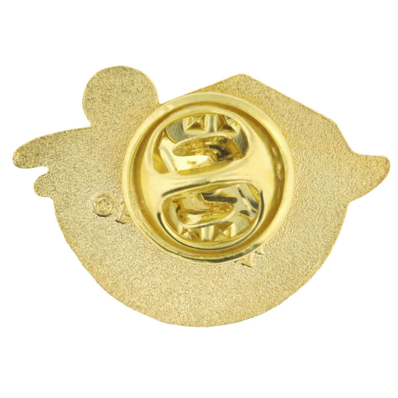Pinmart's Gold Plated Swim Team School Sports Lapel Pin, Size: 1 Piece