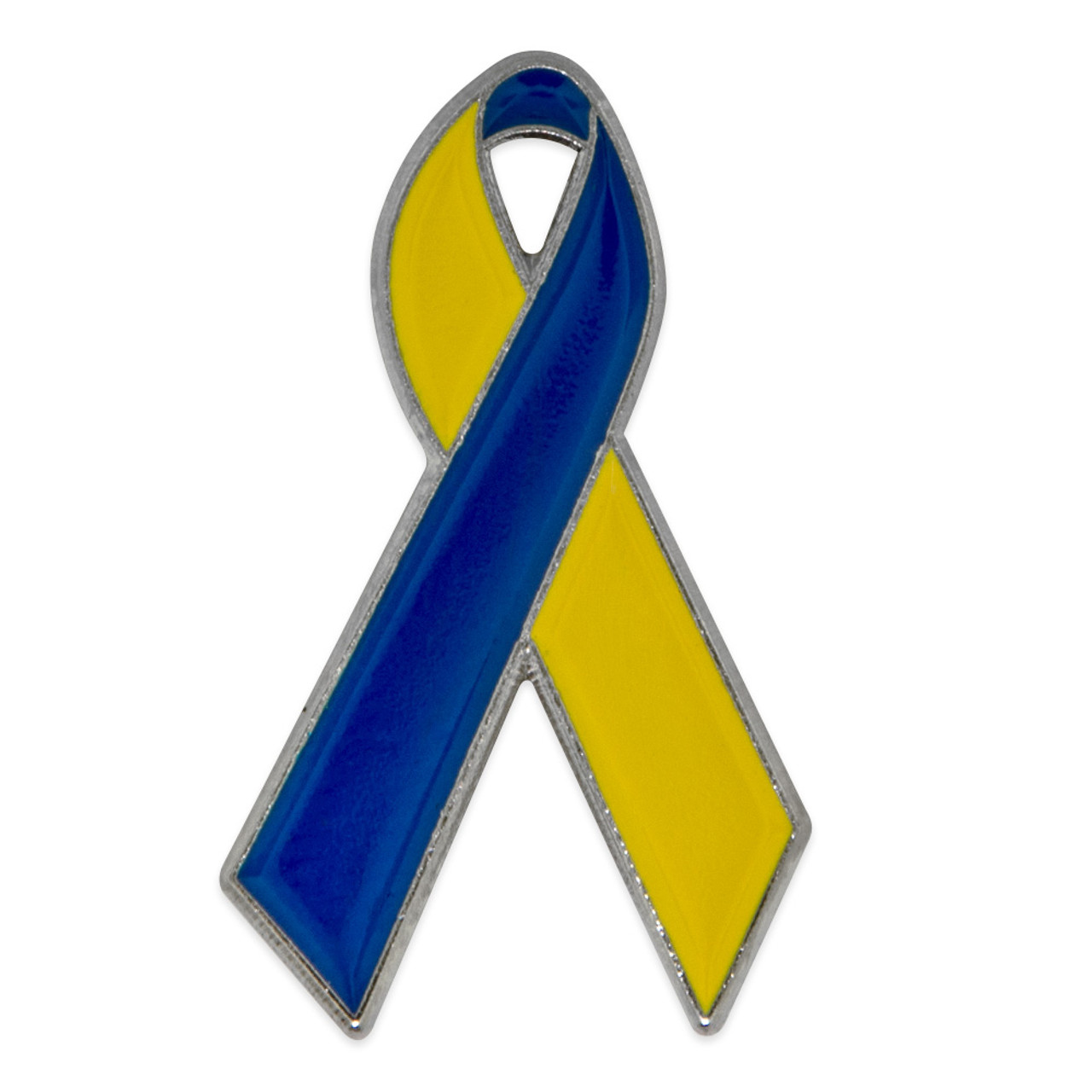 Light Blue Ribbon Pin | Light Blue | Diabetes Awareness Pins by PinMart