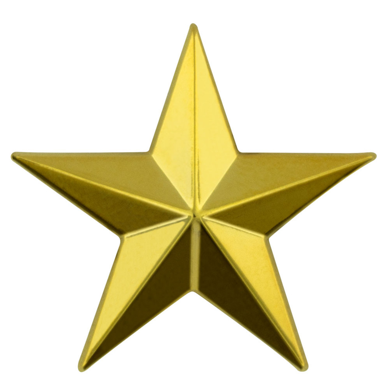 Stars - 3/4 Inch Gold Pins From TrophyCentral, Stars - 3/4 Inch Gold Pin