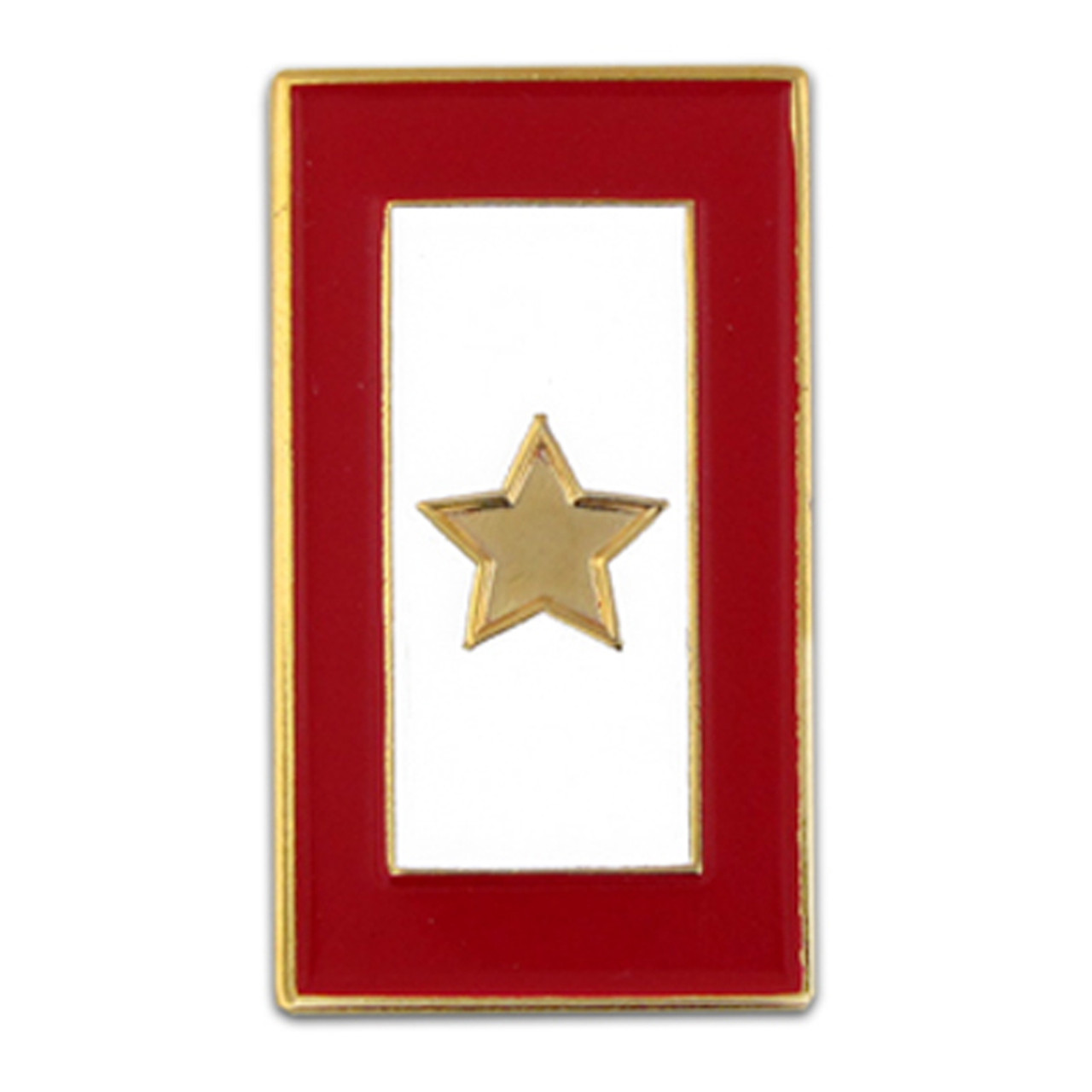 Gold Star Service Flag Pin - một biểu tượng mang ý nghĩa thiêng liêng. Những chú sao vàng rực rỡ trên nền đen tinh giản nhưng đầy cảm hứng luôn khơi gợi niềm tin và sự khao khát chiến thắng. Nếu bạn cần động lực để tiếp thêm sức mạnh cho công việc của mình, hãy chiêm ngưỡng hình ảnh Gold Star Service Flag Pin.