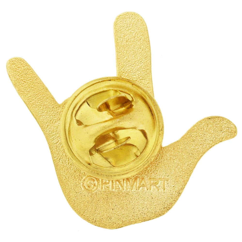 Love Hand Sign Pin | PinMart