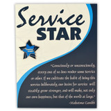 Service Star Card and Pin