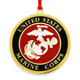Officially Licensed Engravable U.S.M.C. Ornament