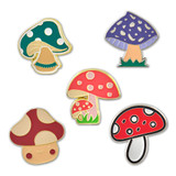 Cute Mushroom 5-Pin Set