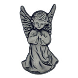 Silver Praying Angel Pin