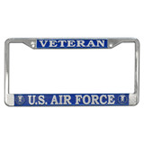 Officially Licensed Air Force Veteran Plate Frame