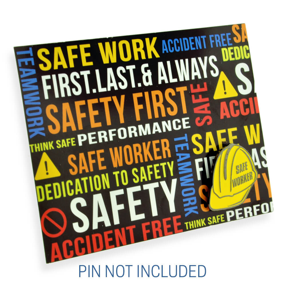 Safety Presentation Card PinMart