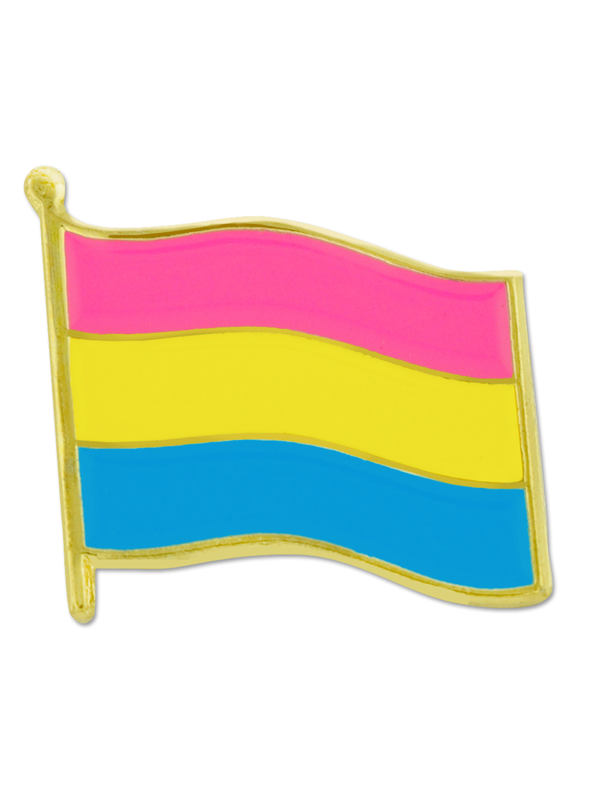 Pansexual Pride Flag Pin Pinmart 4092