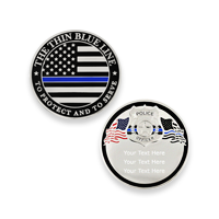 Engravable First Responder Coins