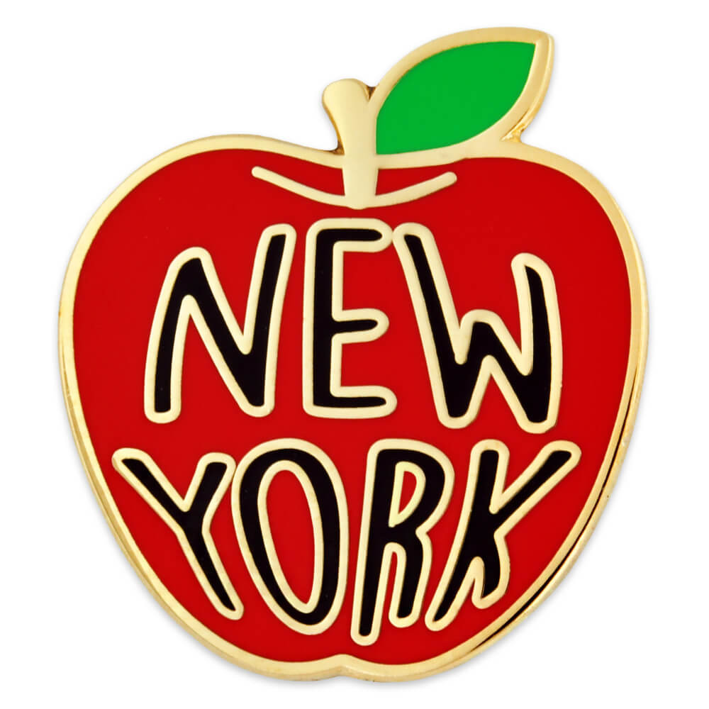 New York Apple Pin PinMart