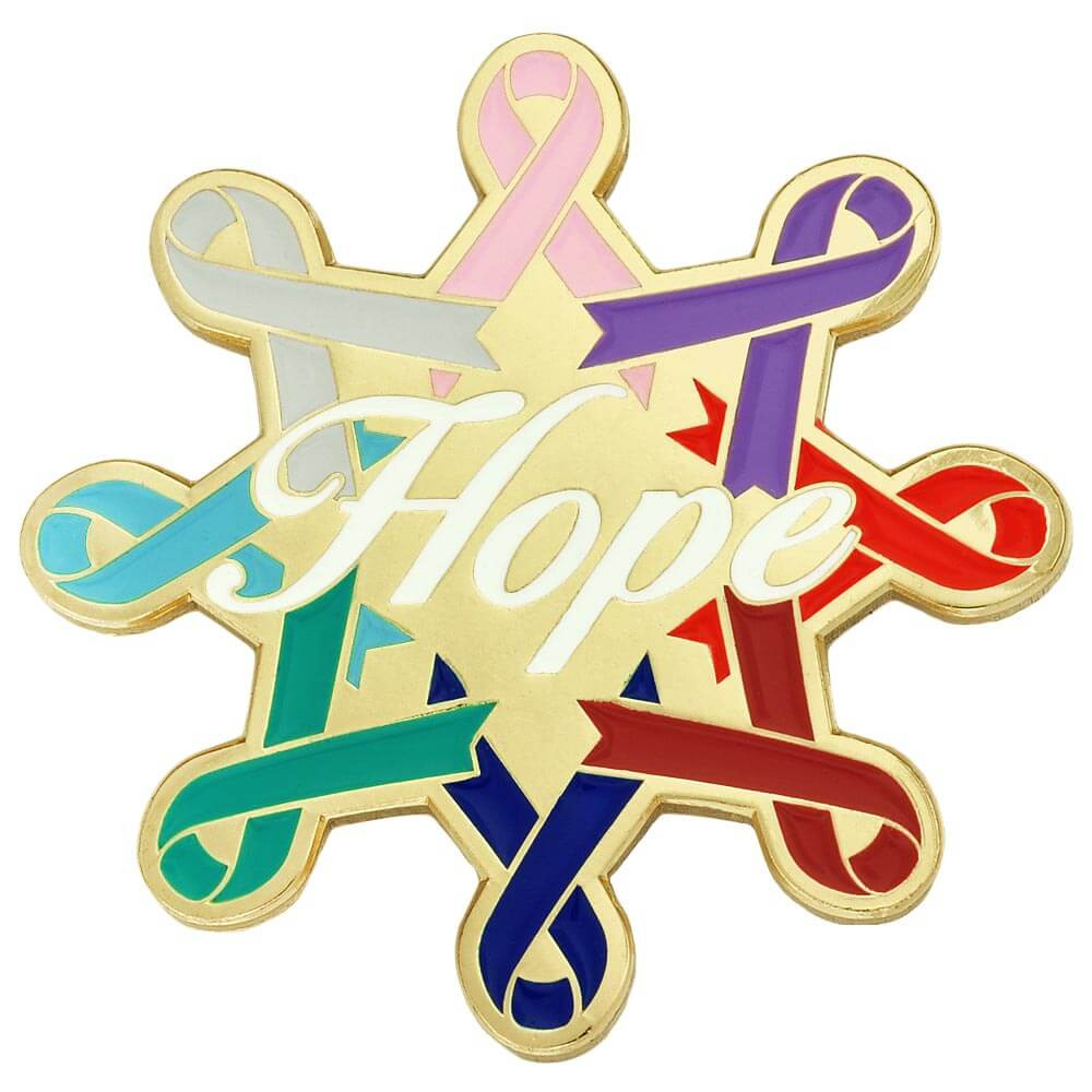 Awareness Ribbons Hope Pin | PinMart