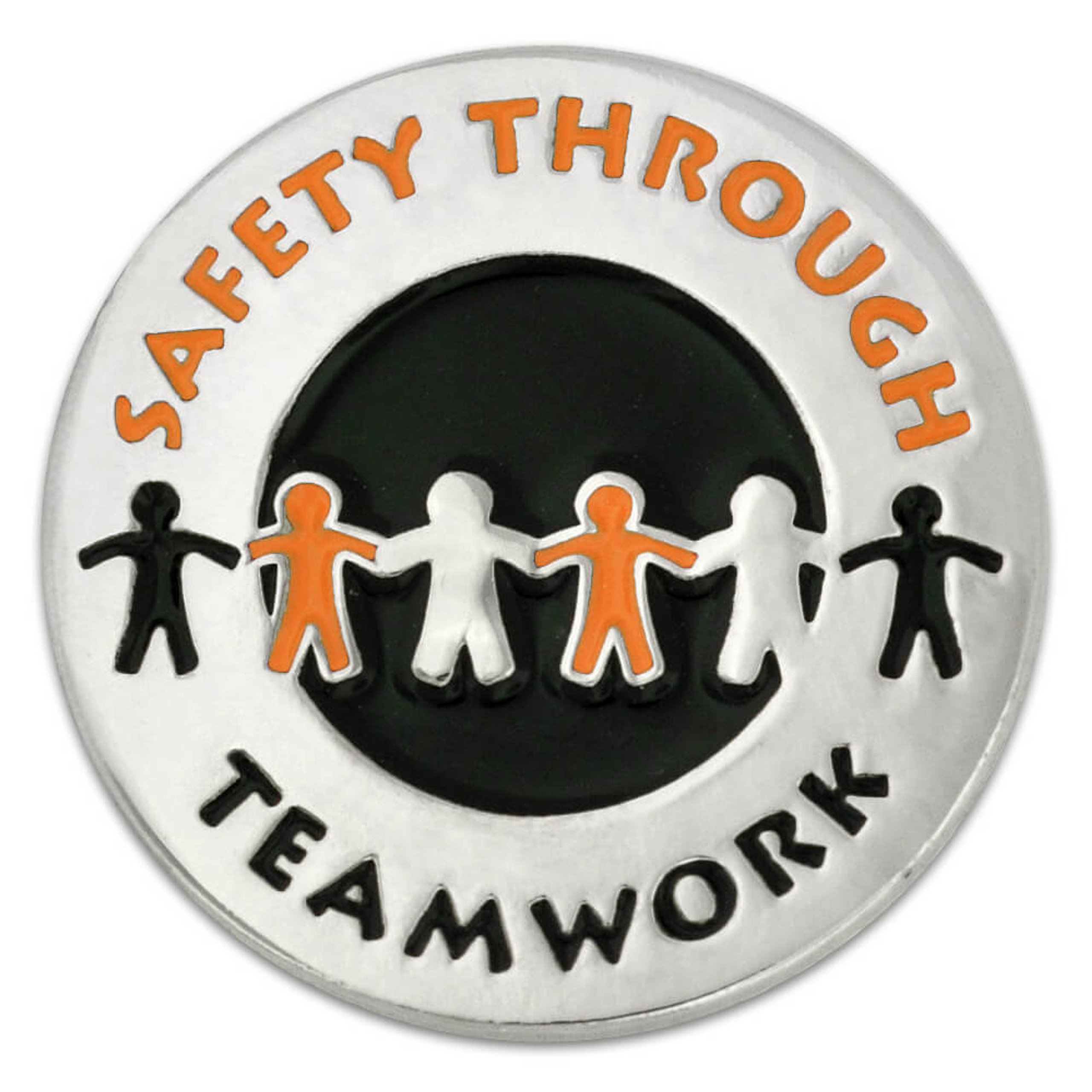 Safety Through Teamwork Pin PinMart