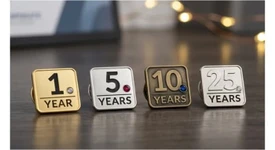 A Guide to Years of Service Pins: Planning End-of-Year Awards - Opens in a new window