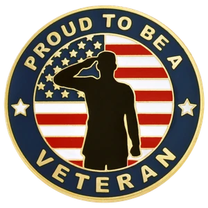 Made in the USA Proud To Be A Veteran