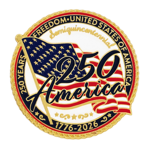 America 250 Year Lapel Pin