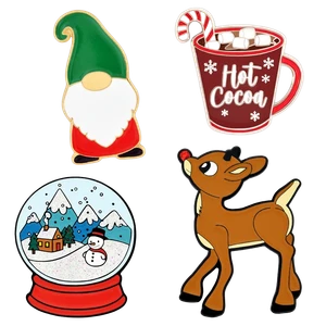 Holiday 4 Pin Set