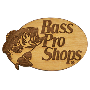 Bass Pro Shop Custom Wood Pin