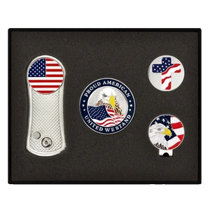 Proud to be America 6 Piece Golf Gift Set