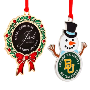 USA Enamel Ornaments