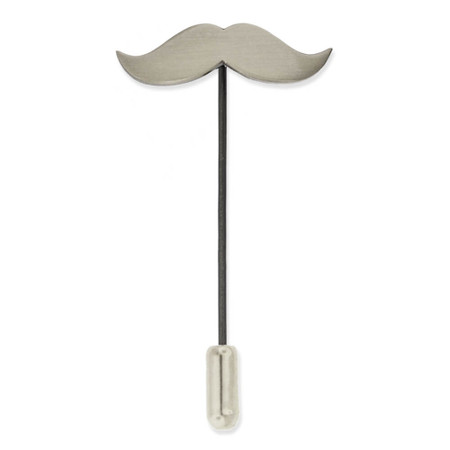 Mustache Stick Pin (Gold and Silver)